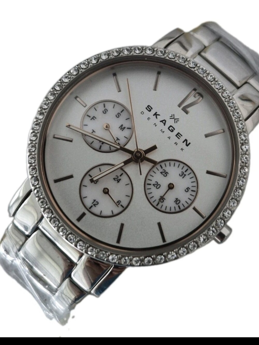 NWT Skagen Denmark Women's Watch 921SSXR ~ New Battery ~